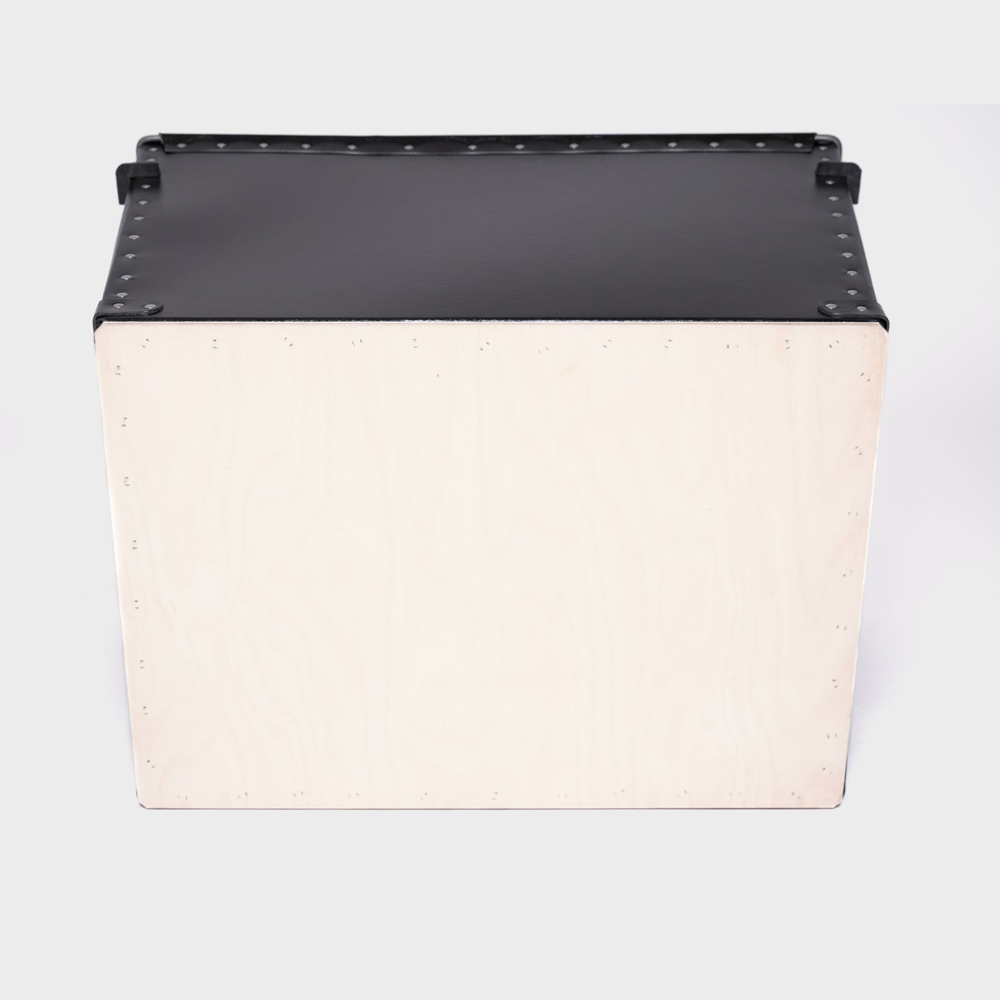 Underneath the large rectangle Damon storage container - black Damon storage container