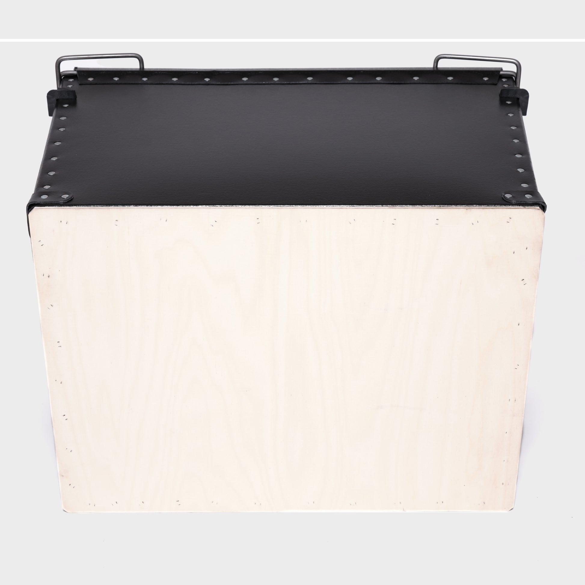 The Rectangle One - Large black rectangle Damon storage container with bale arms - underneath image