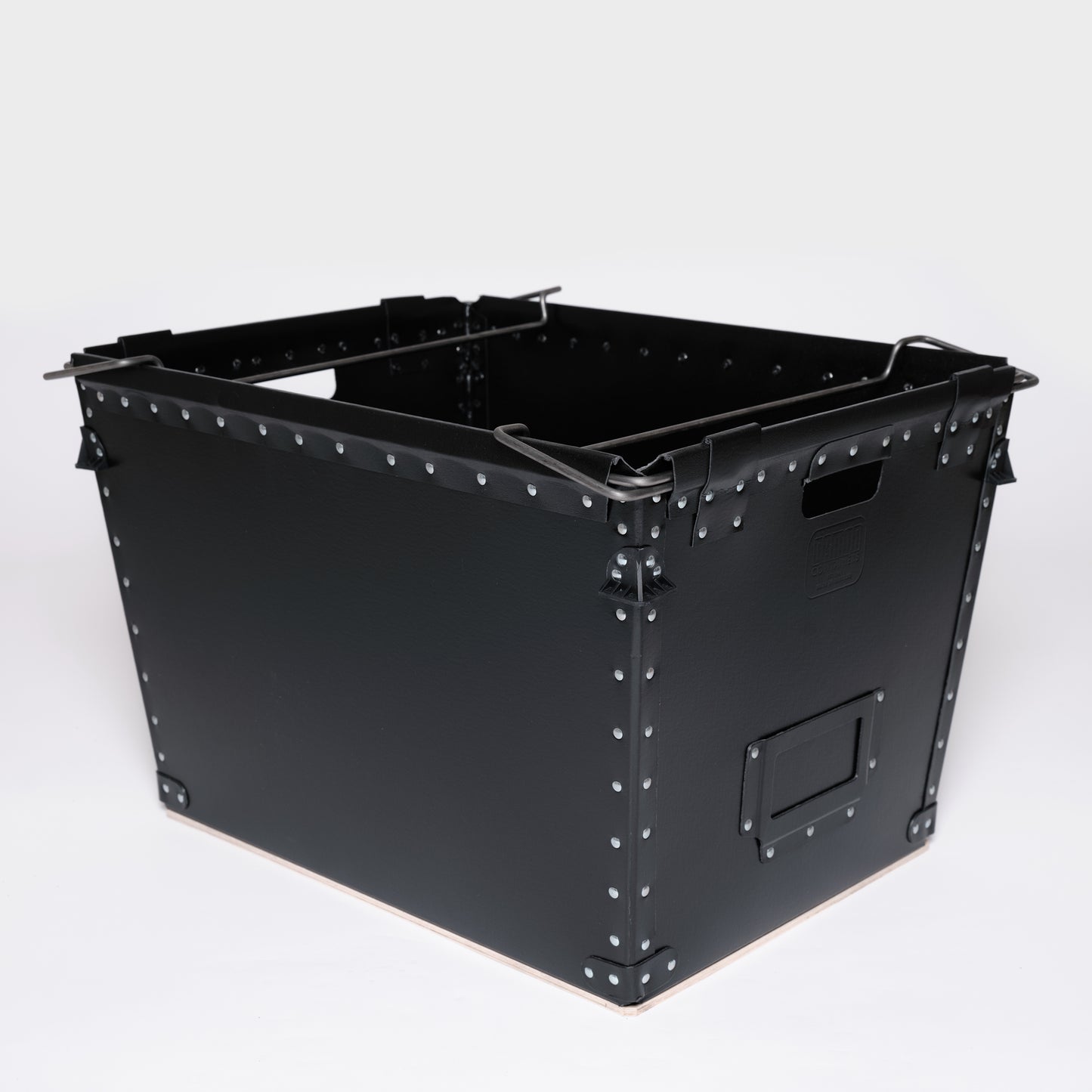 small rectangle storage box with bale arms - Damon Containers UK