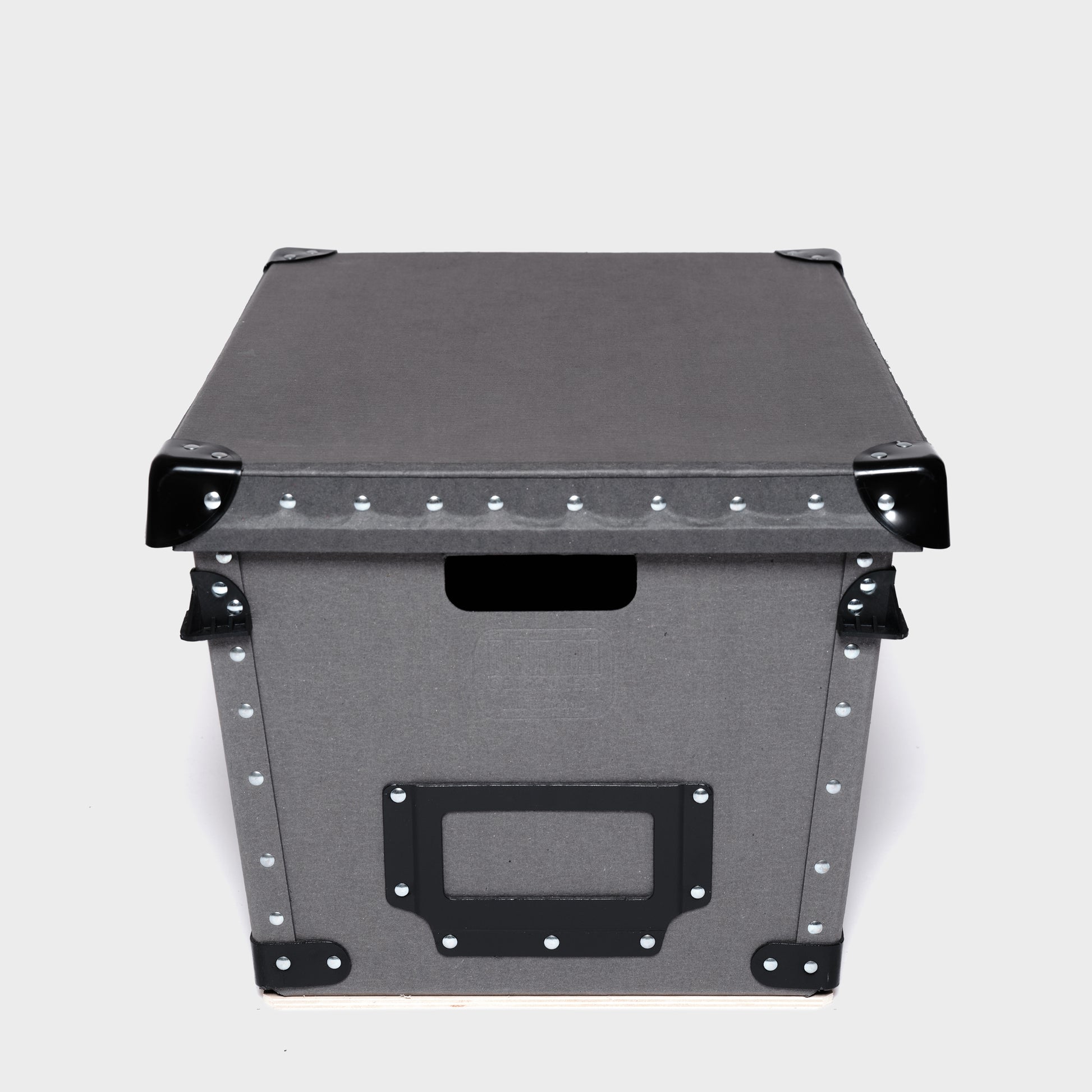 The Rectangle One - Small grey rectangle Damon storage container with lid