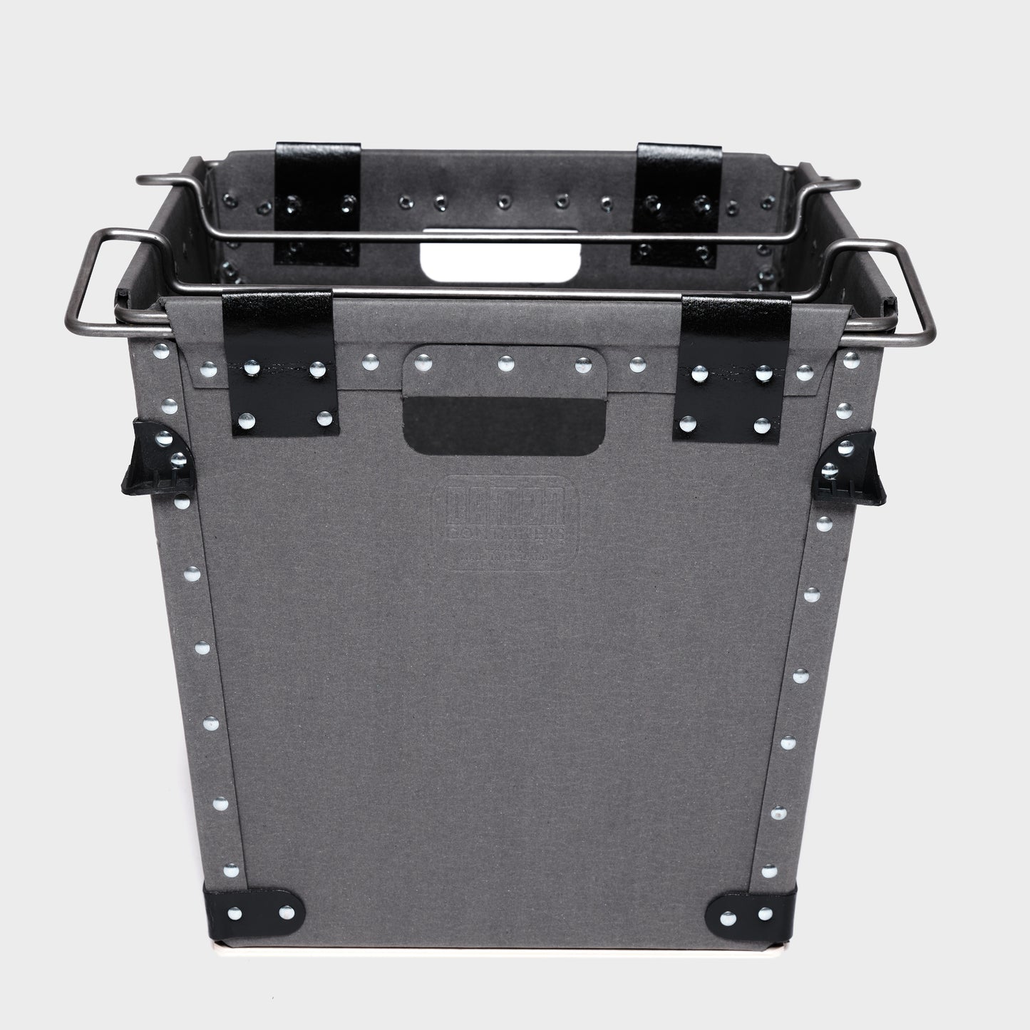 The Square One With Bale Arms - Grey - Medium