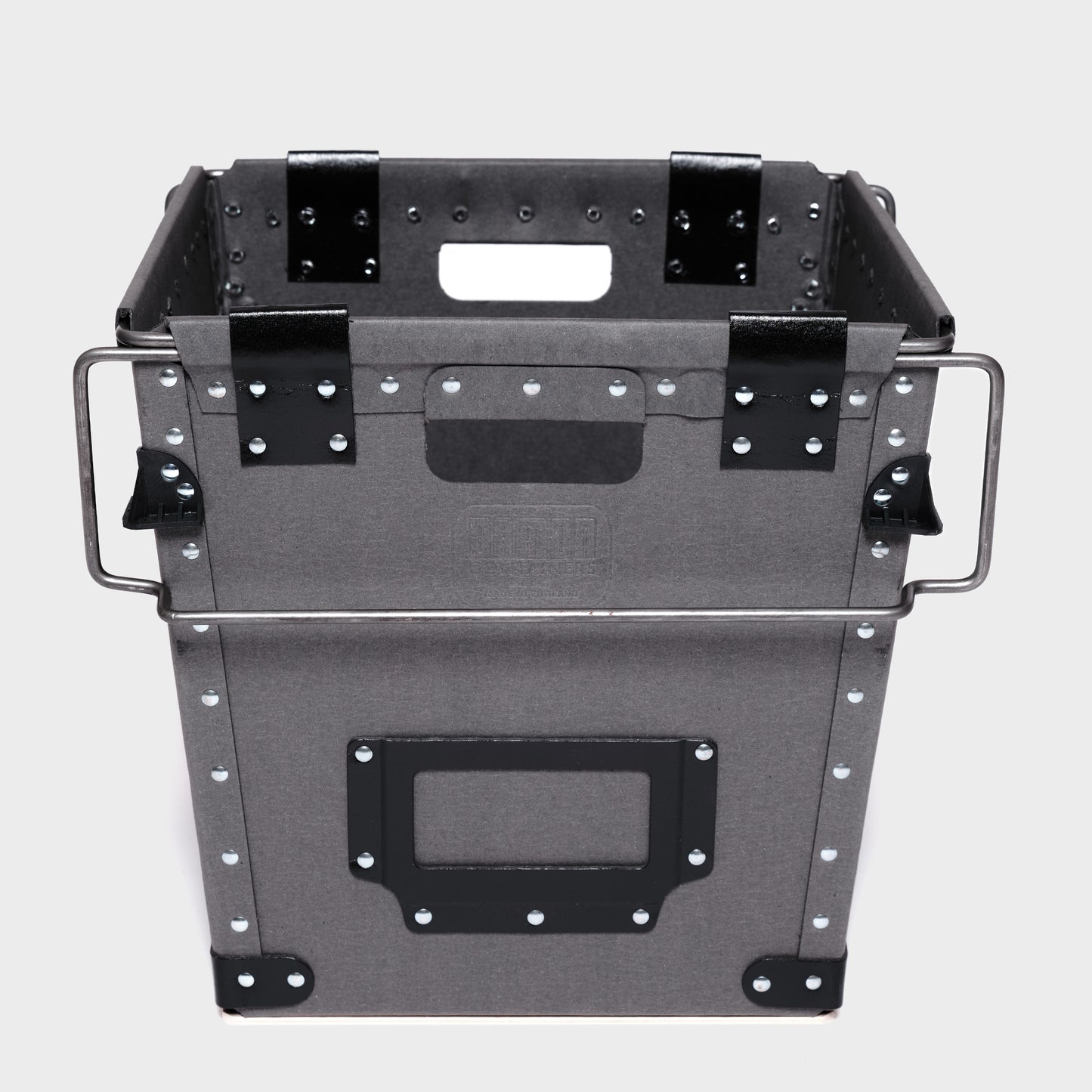 The Square One With Bale Arms - Grey - Medium
