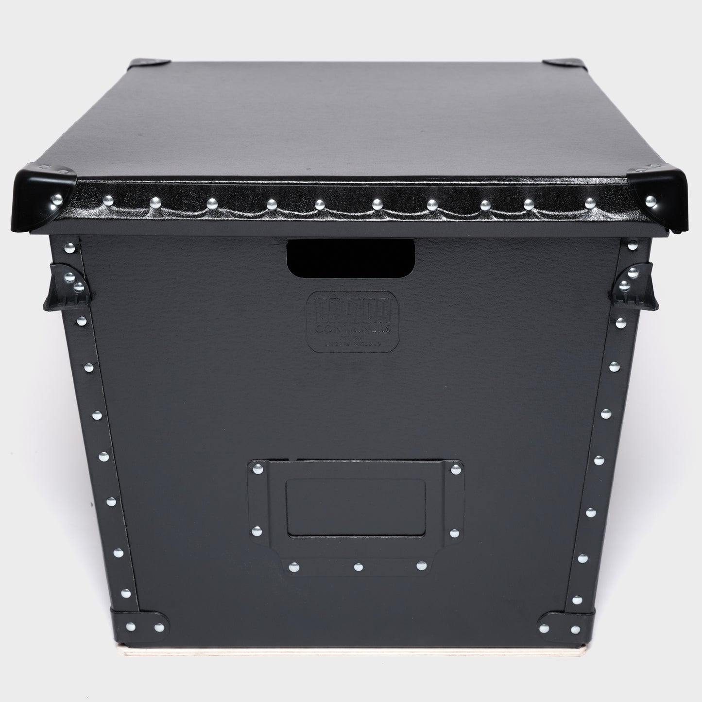 'The Rectangle One' | Black Damon storage container with lid