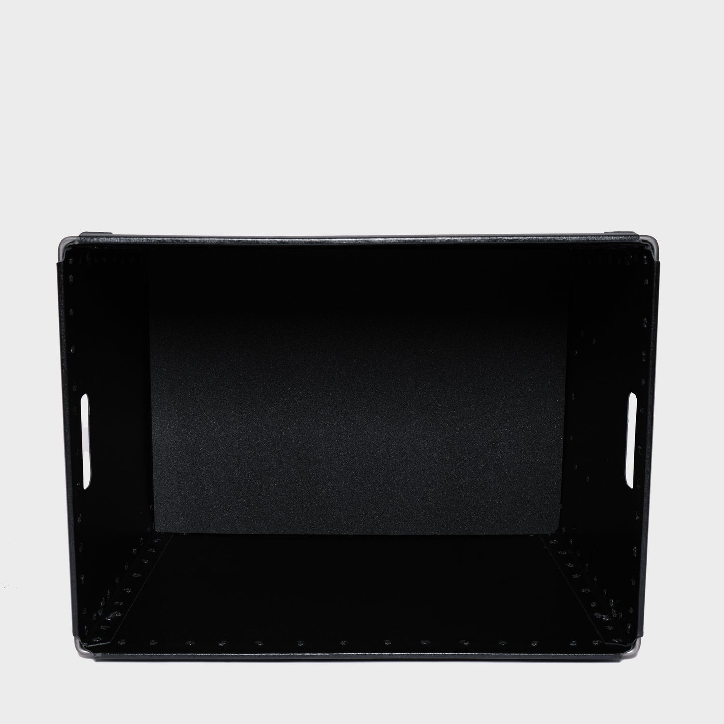 The Rectangle One - black rectangle Damon storage container - inside image