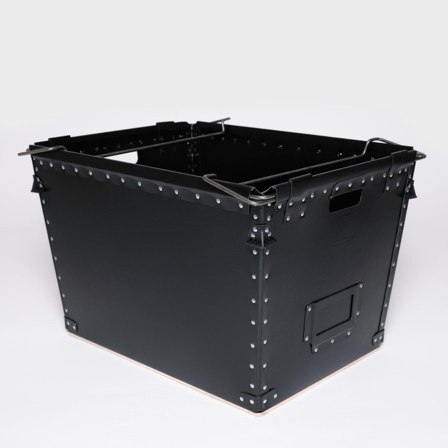 small rectangle storage box with bale arms -  Damon Containers UK